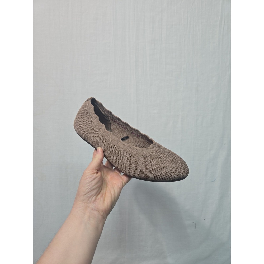 Skechers Women's 9.5 Cleo 2.0 Love Spell Slip On Casual Flats Mocha Brown 158343